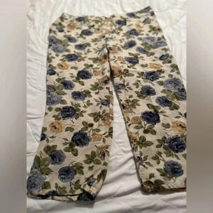 Speed Star size medium women’s linen blend pants with drawstring